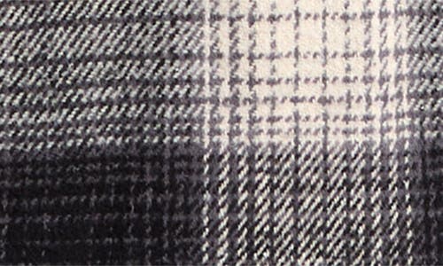 Allsaints Matheson Check Organic Cotton Jacket In Black