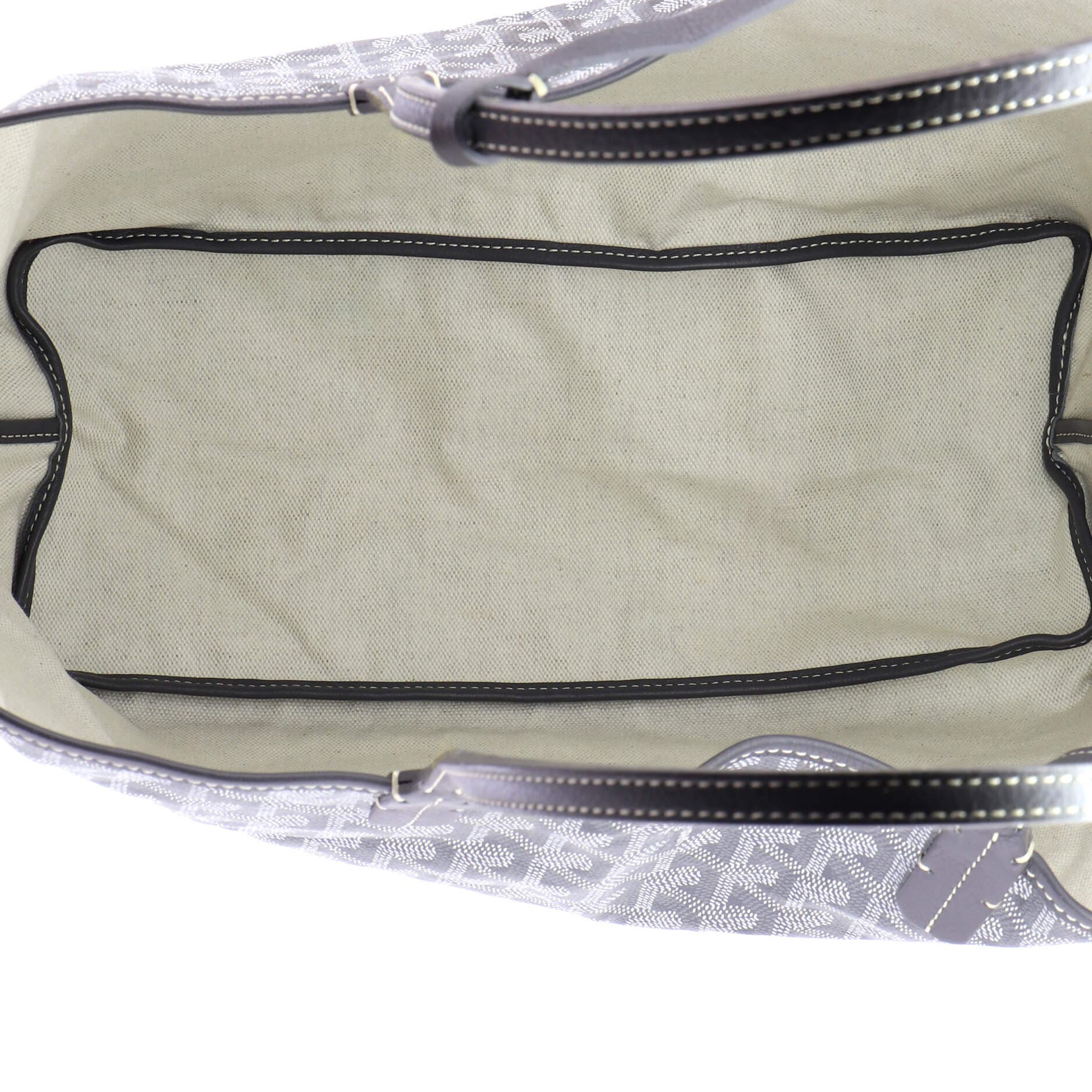 Pre-Owned Goyard Saint Louis Tote Coated Canvas PM, Alternate, color, Gray