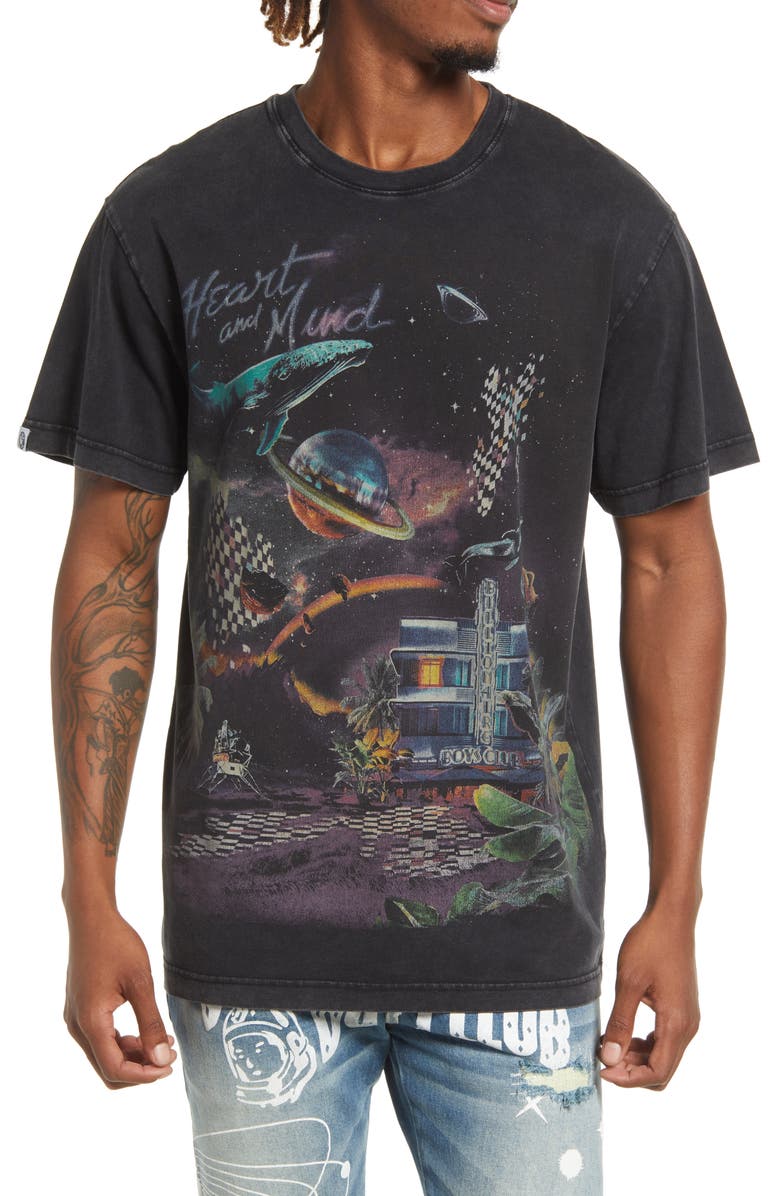 Billionaire Boys Club BB Hotel Graphic T-Shirt, Main, color,