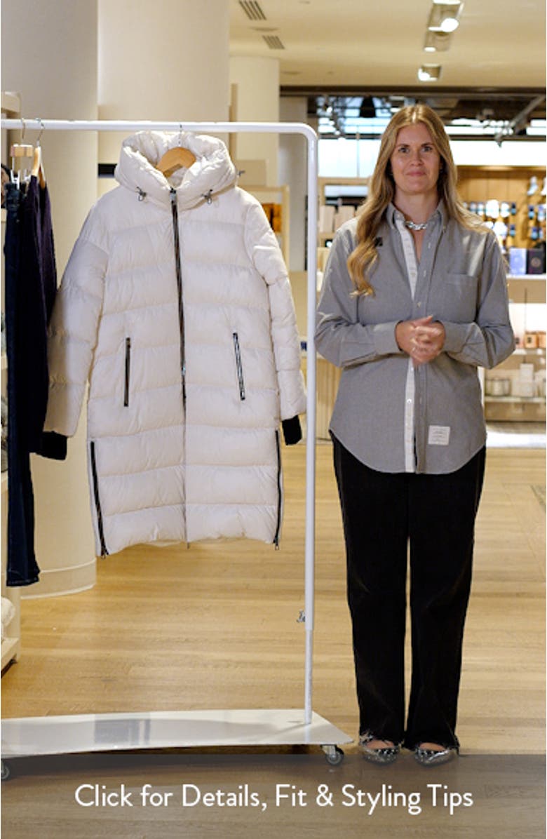 Water Resistant Hooded Puffer Coat, sales video thumbnail