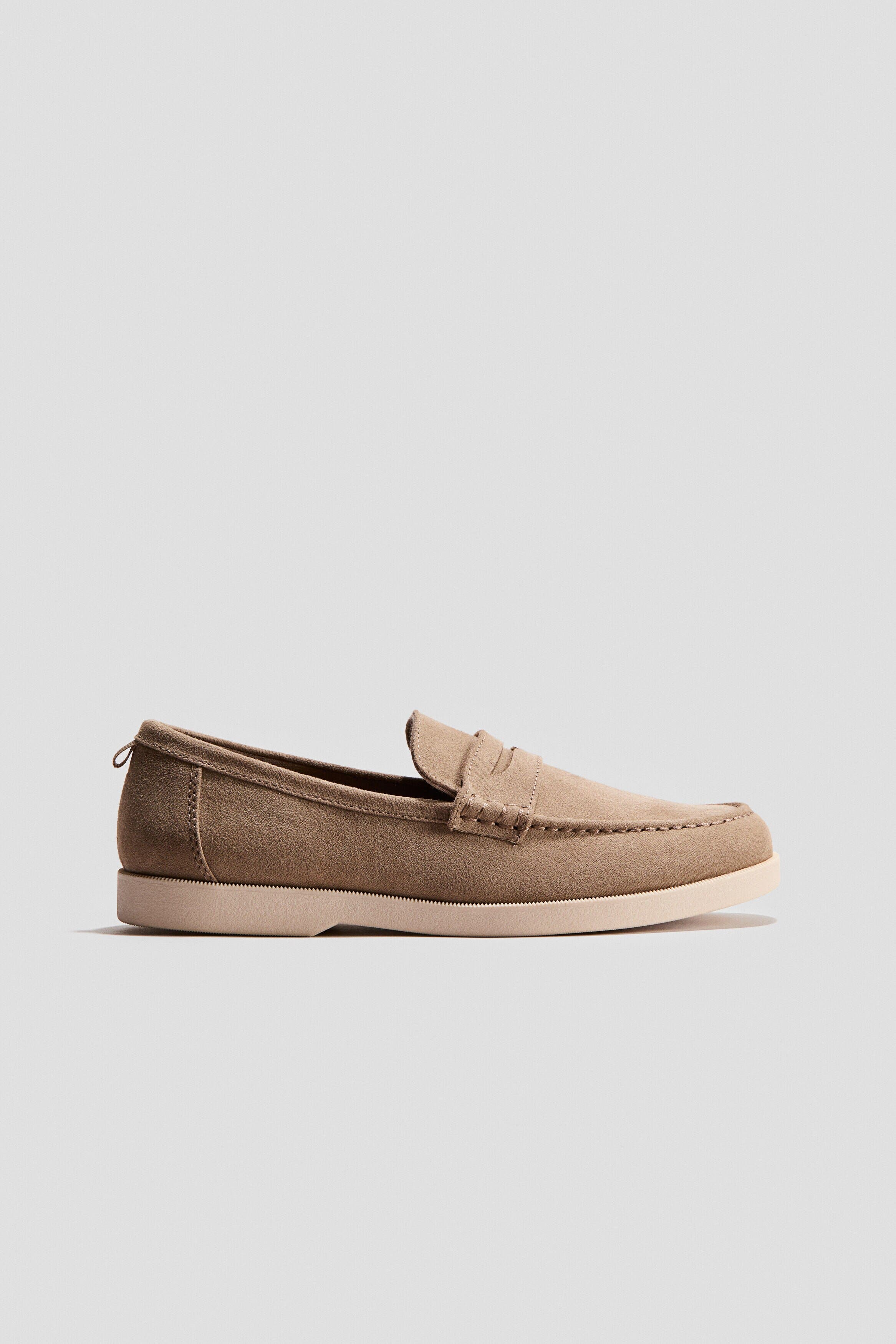 Loafers, Main, color, Dark beige