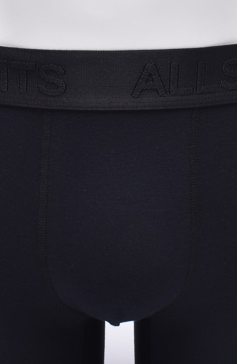 AllSaints Assorted 3-Pack 5-Inch Contour Pouch Boxer Briefs, Alternate, color, Black Multi