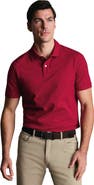 Charles Tyrwhitt Short Sleeve Cotton Stretch Pique Polo