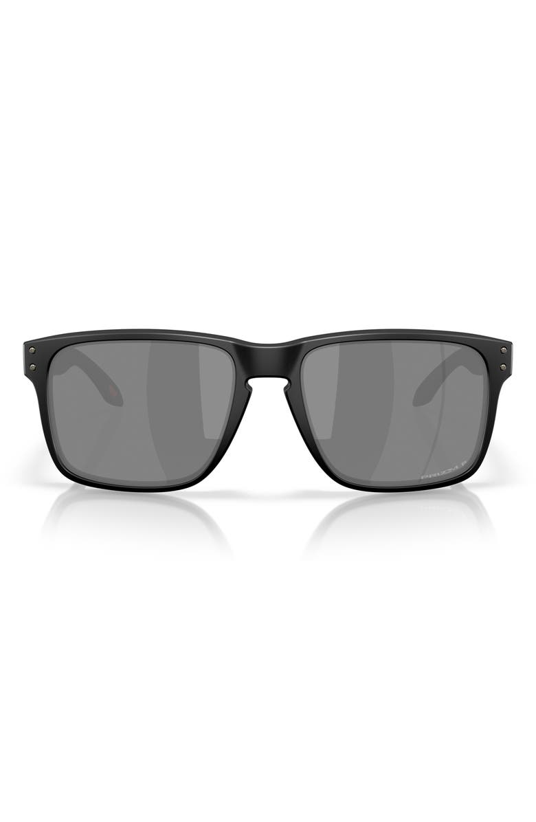 Oakley Prizm<sup>™</sup> 61mm Square Sunglasses, Main, color, Matte Black