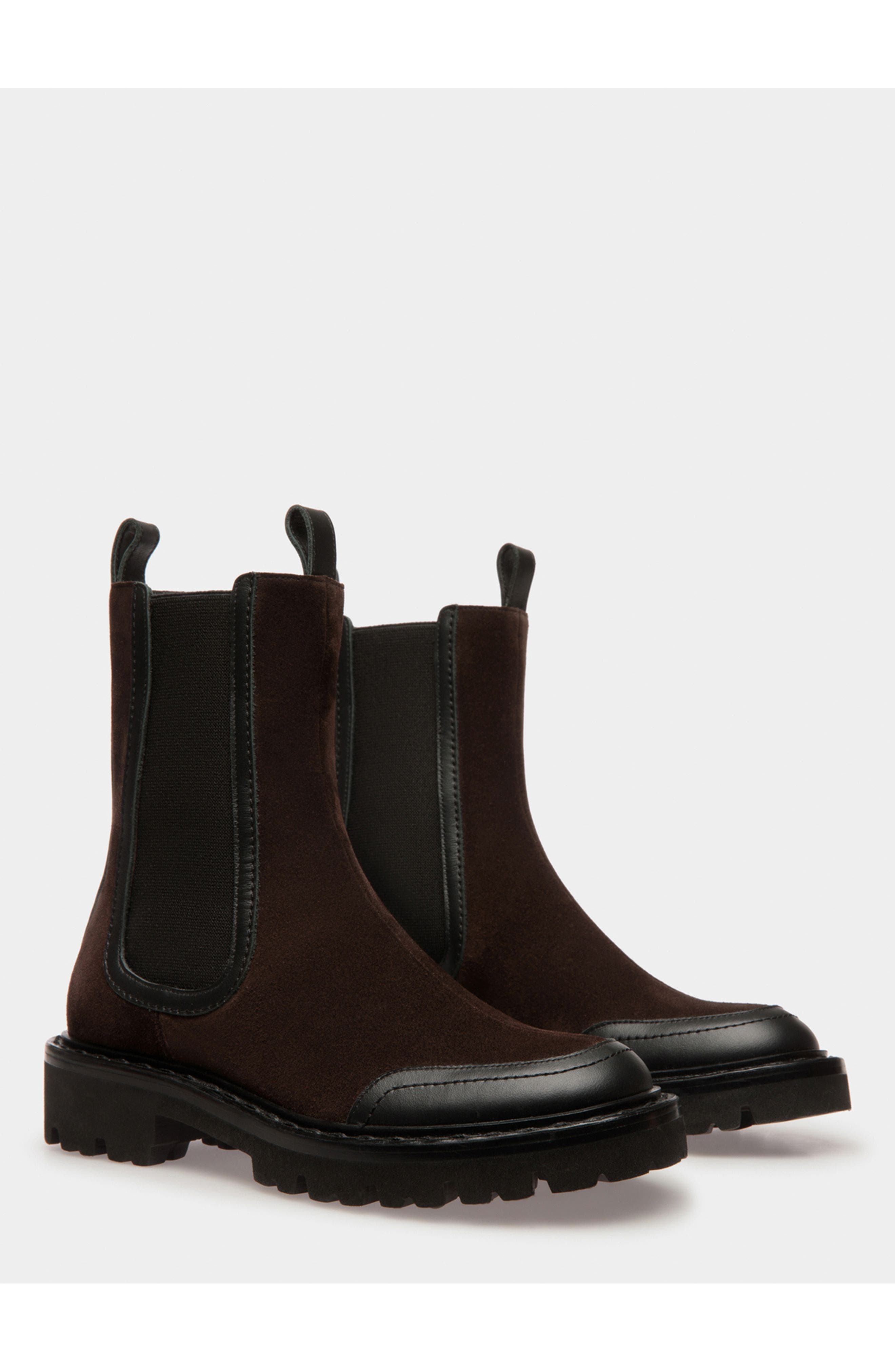 Bally Enga Boots, Alternate, color, Brown
