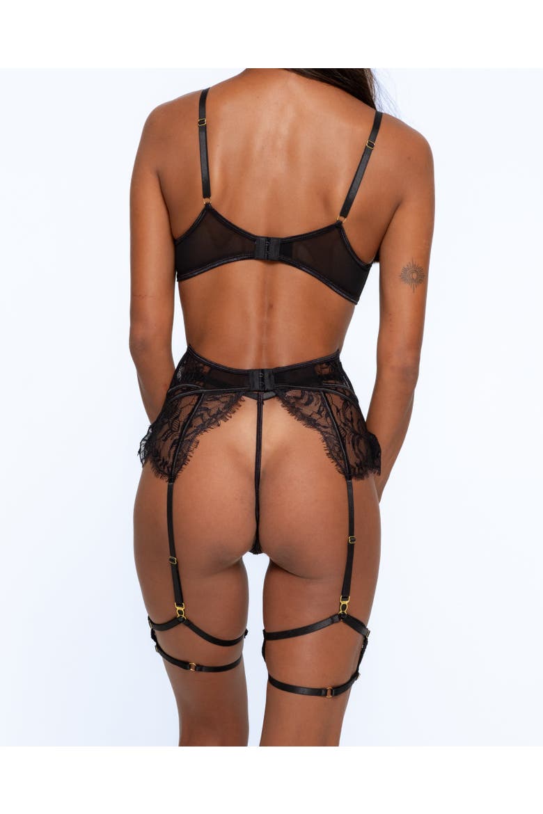 Eira Lingerie Set, Alternate, color, Black
