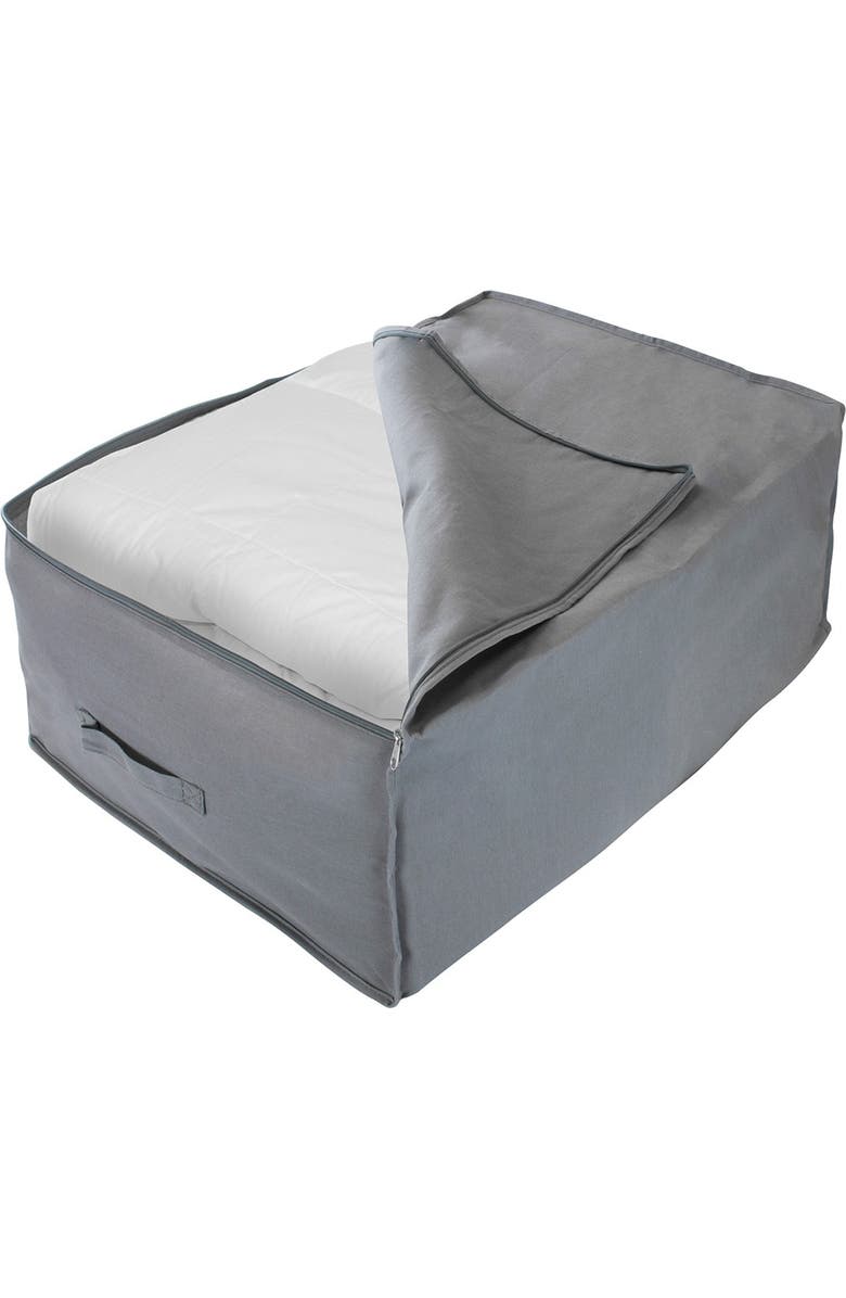 SORBUS Jumbo Foldable Storage Organizer Bag - Grey, Alternate, color,