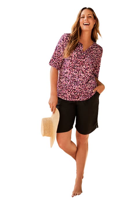 Three-Quarter Sleeve Swim Tee