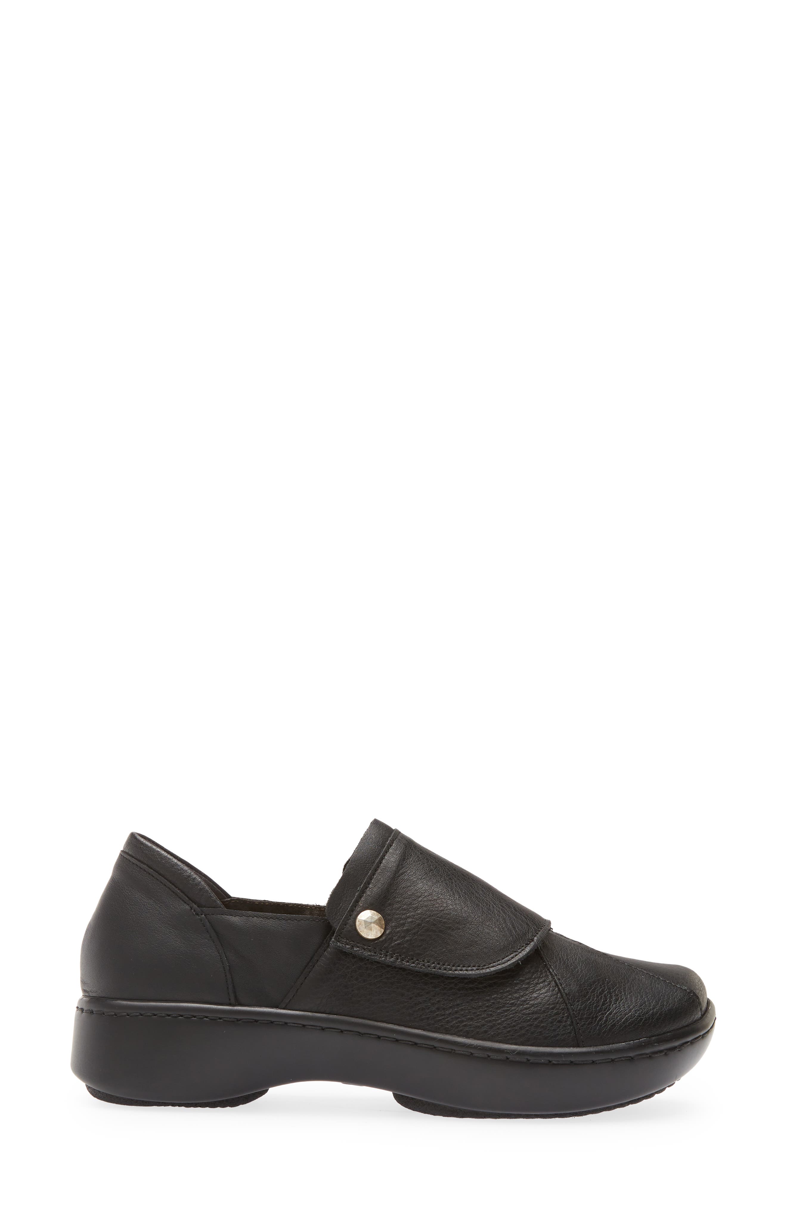 Naot Lagoon Loafer, Alternate, color, Soft Black Leather