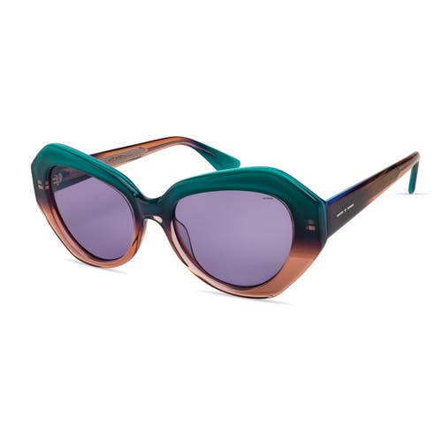 Italia Independent Chicca Sunglasses In Blue