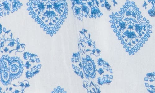 Lucky Brand Ruffle Sleeve Cotton Top