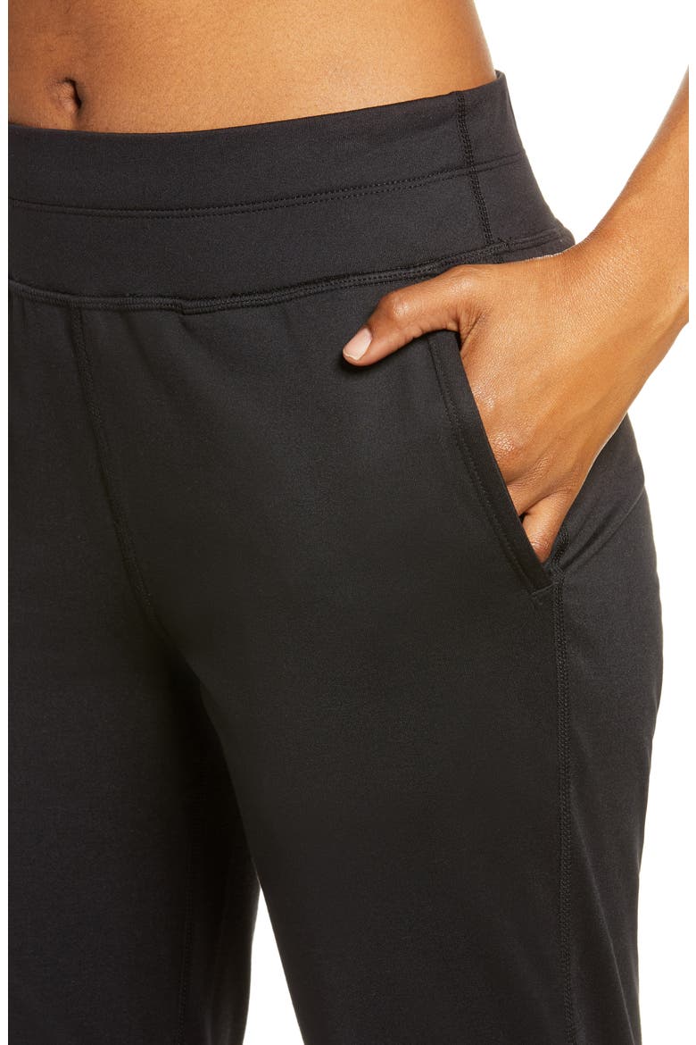 Cozy Active Pocket Joggers, Alternate, color, BLACK