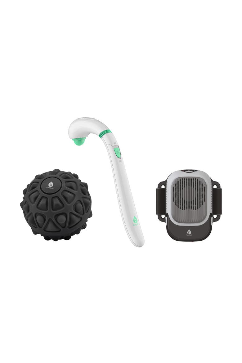 Triple-Threat Recovery System Complete Muscle Wellness, Main, color, Black