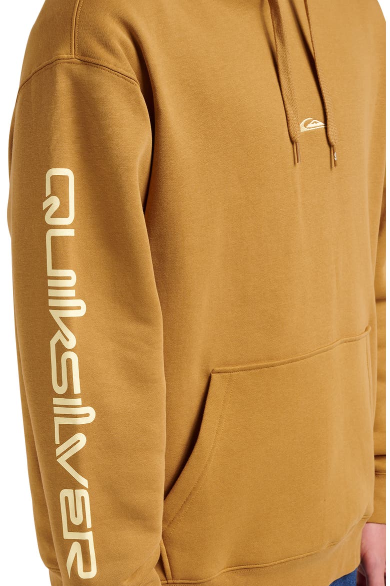 Passage Logo Embroidered Graphic Hoodie, Alternate, color, WOOD THRUSH