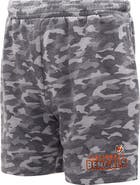 CONCEPTS SPORT Men's Concepts Sport Charcoal Cincinnati Bengals Biscayne Camo Shorts