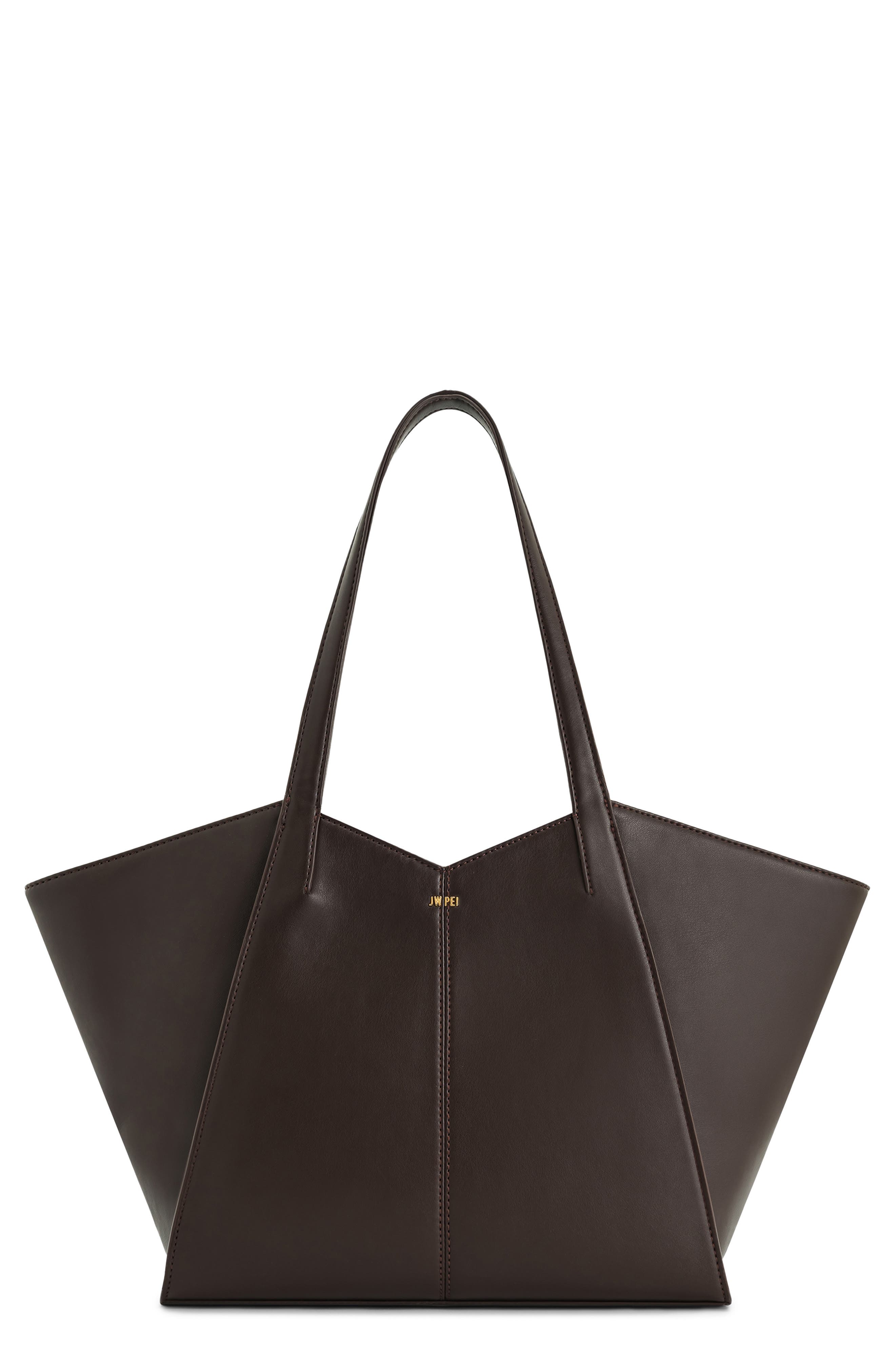 JW PEI Large Kiana Faux Leather Tote, Main, color, 