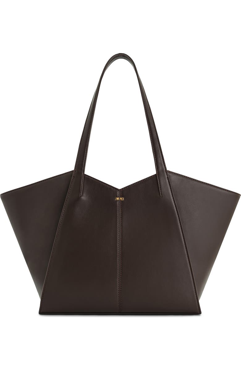 JW PEI Large Kiana Faux Leather Tote, Main, color,