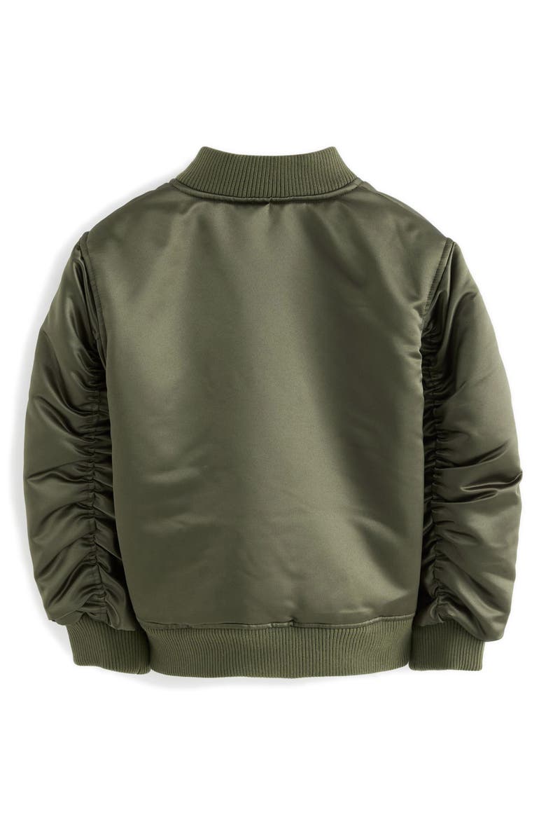 Kids' Insulated Satin Bomber Jacket