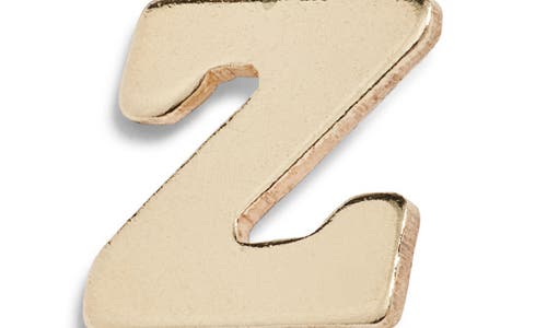 Nashelle Initial Charm In Gold Fill - Z