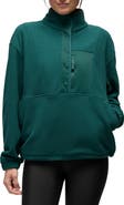 prAna Stretch Zion Fleece Half Snap Pullover