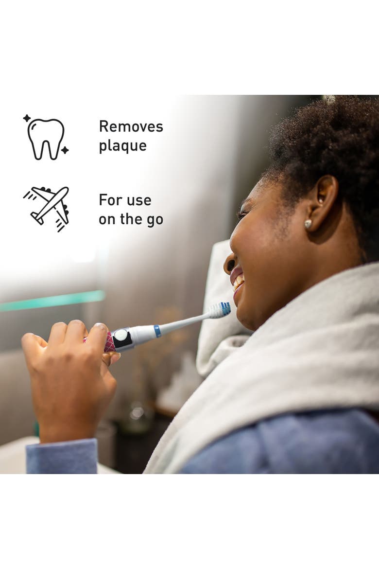Black Sonic Toothbrush & UV Sterilizer Set, Alternate, color, Multicolor