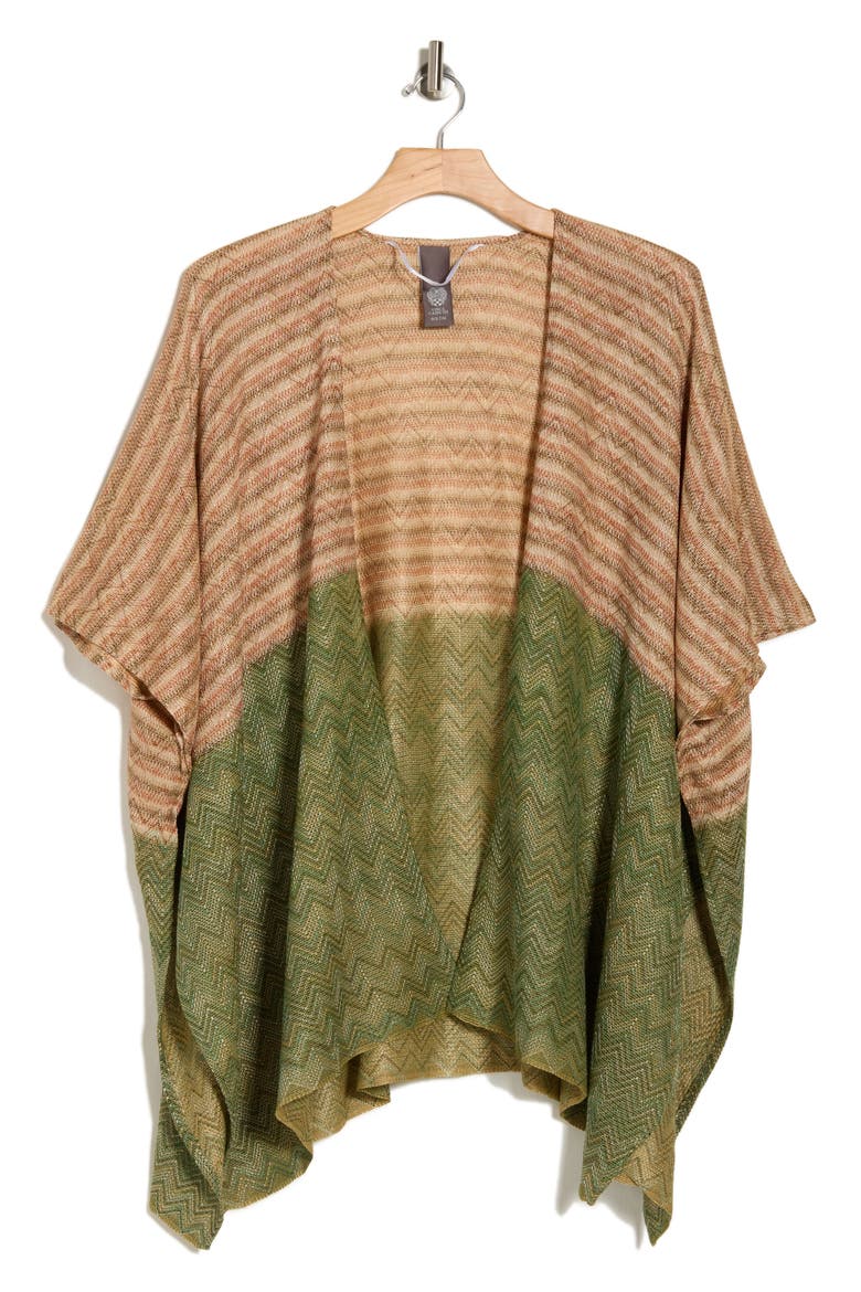 Colorblock Lurex Topper, Alternate, color, OLIVE