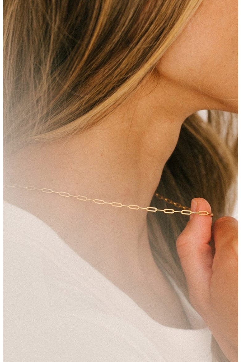 Jude Chain Necklace, Alternate, color, Gold Filled