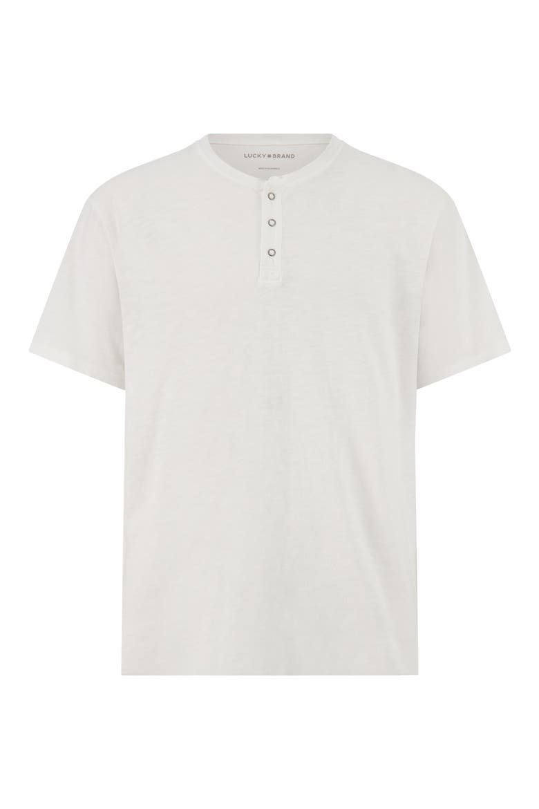 Weekend Slub Cotton Henley, Main, color, BRIGHT WHITE