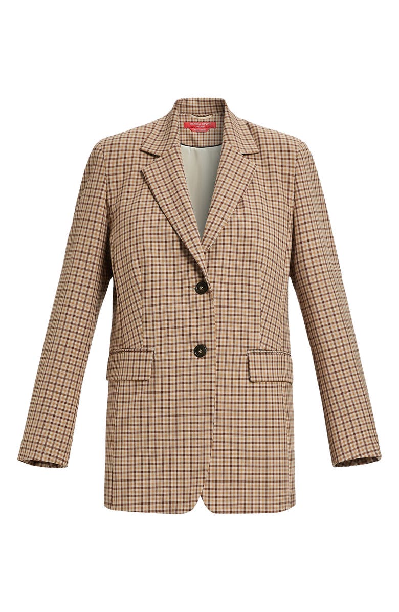 Marina Rinaldi Michela Plaid Blazer, Alternate, color, 