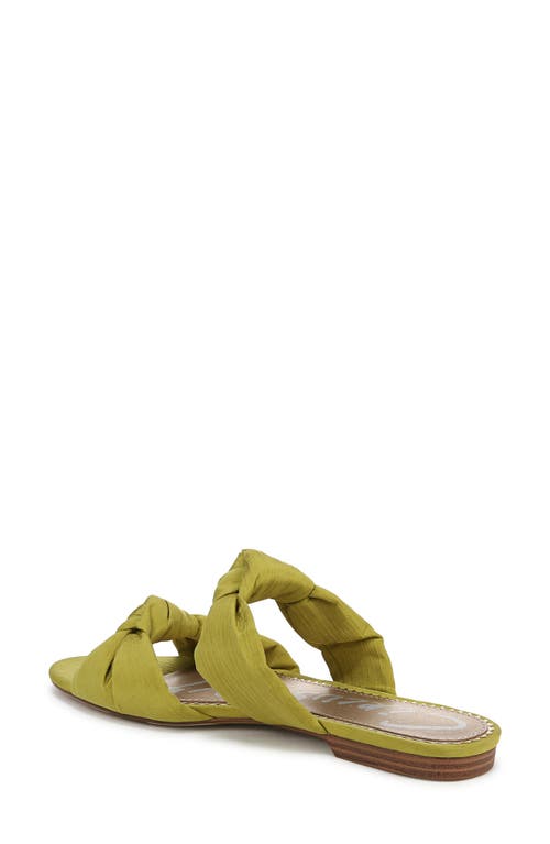 Circus Ny By Sam Edelman Marissa Two Strap Sandal In Dark Lime Sorbet