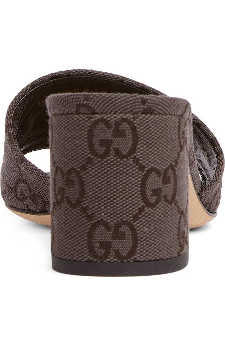 Gucci Siaga Horsebit Slide Sandal, Alternate, color, Brown