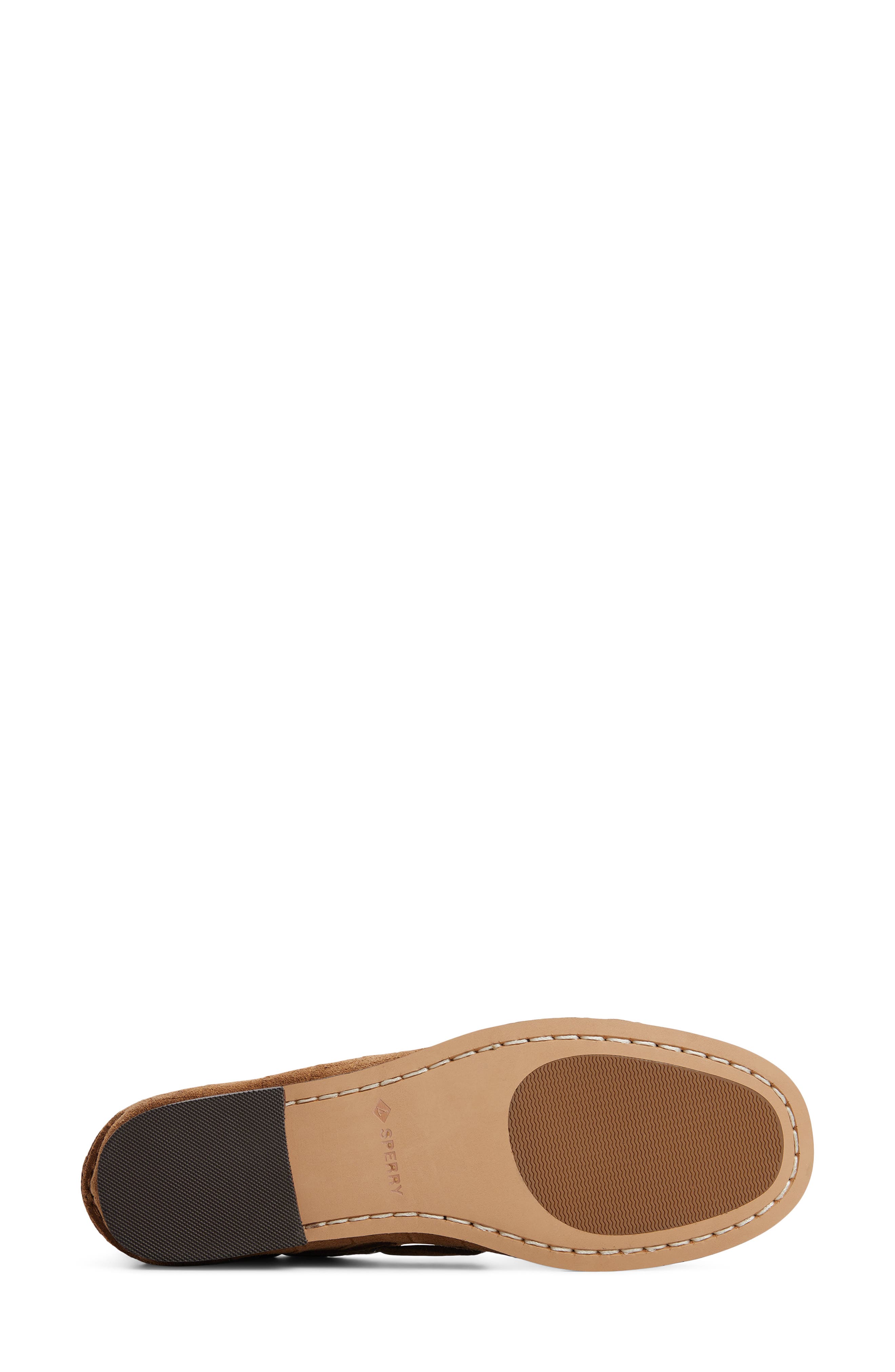 Sammi Leather Boat Shoe, Alternate, color, WALNUT