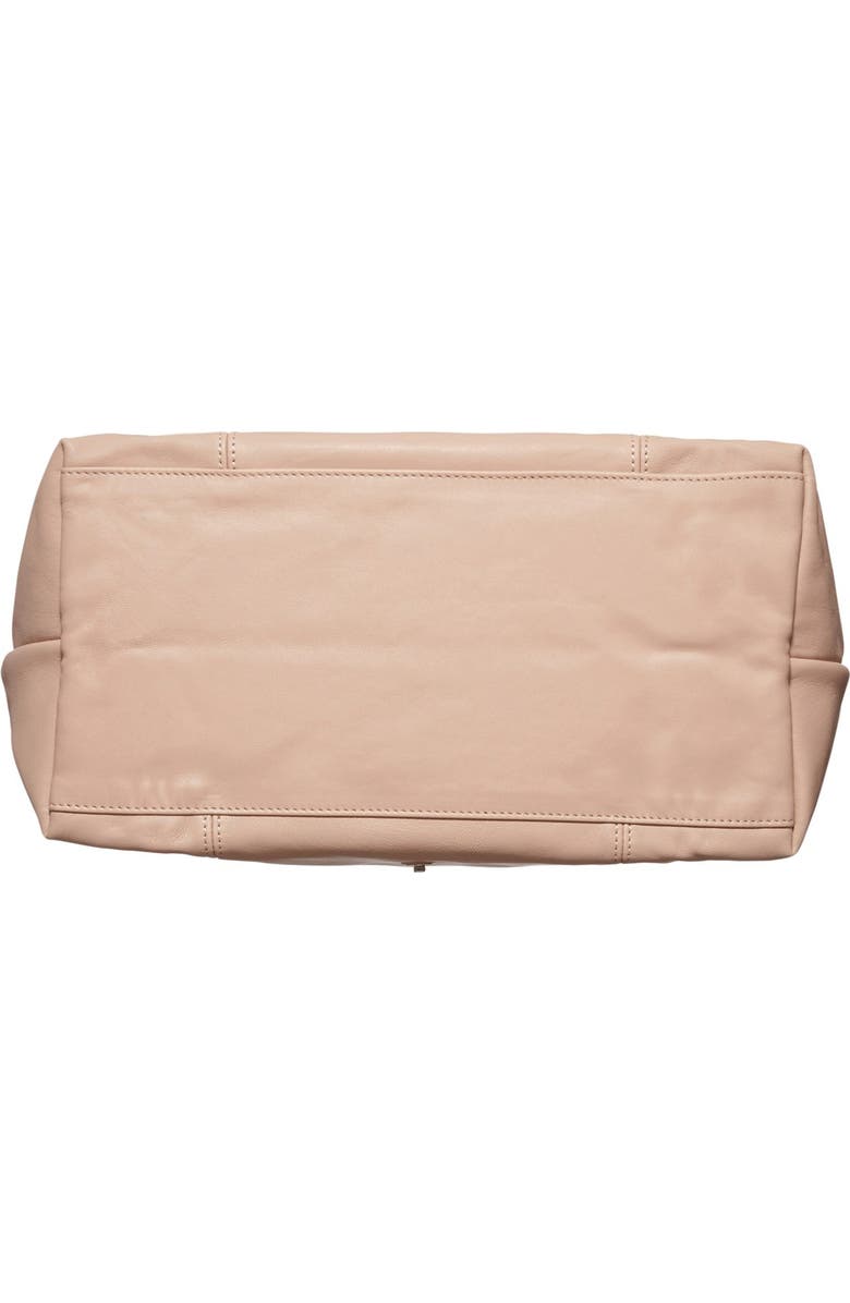 Longchamp 'Le Pliage Cuir' Leather Handbag, Alternate, color,