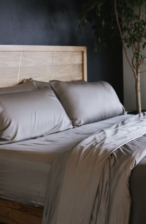 Cozy Earth Set Of 2 Wrinkle Resistant Pillowcases In Dove Grey