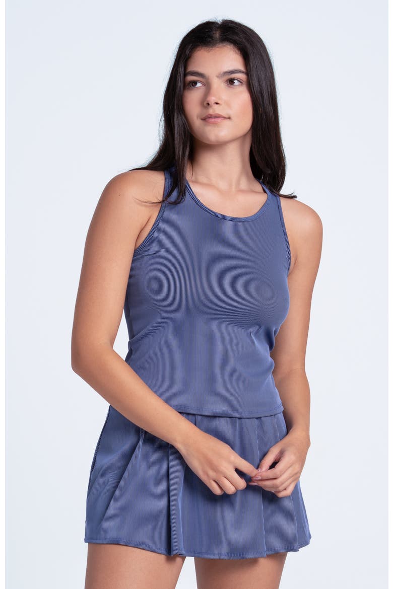 Womens' Rib Tank, Main, color, Parisian Blue