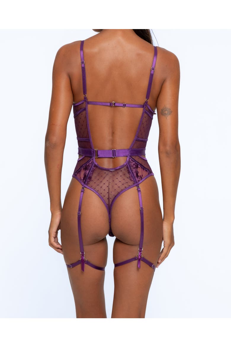Jayda Bodysuit, Alternate, color, Purple