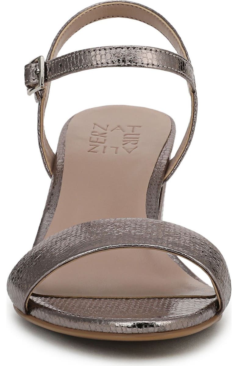 Naturalizer Bristol Sandal - Wide Width Available, Alternate, color, Patina Pewter Faux Leather