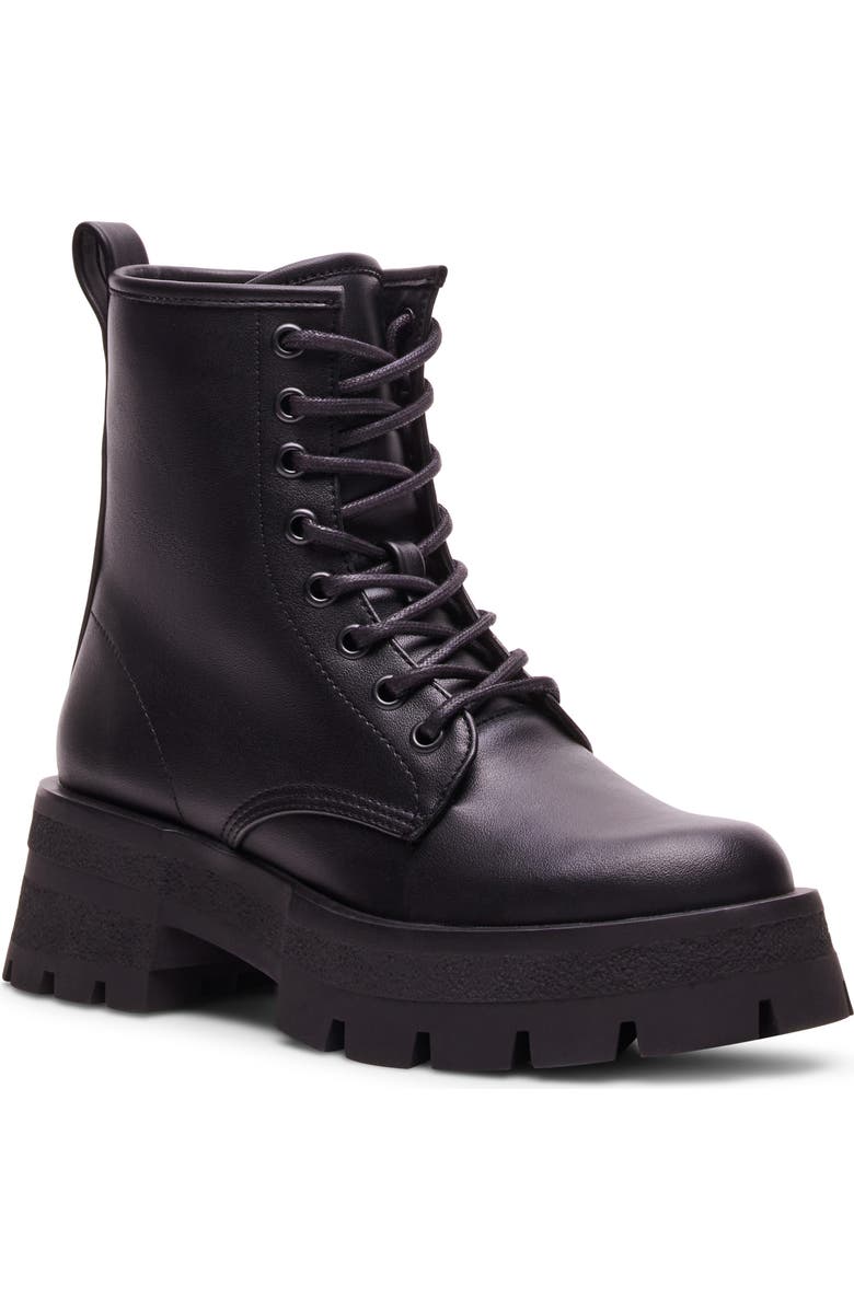 Steve Madden Rascal Lug Sole Combat Boot, Main, color,