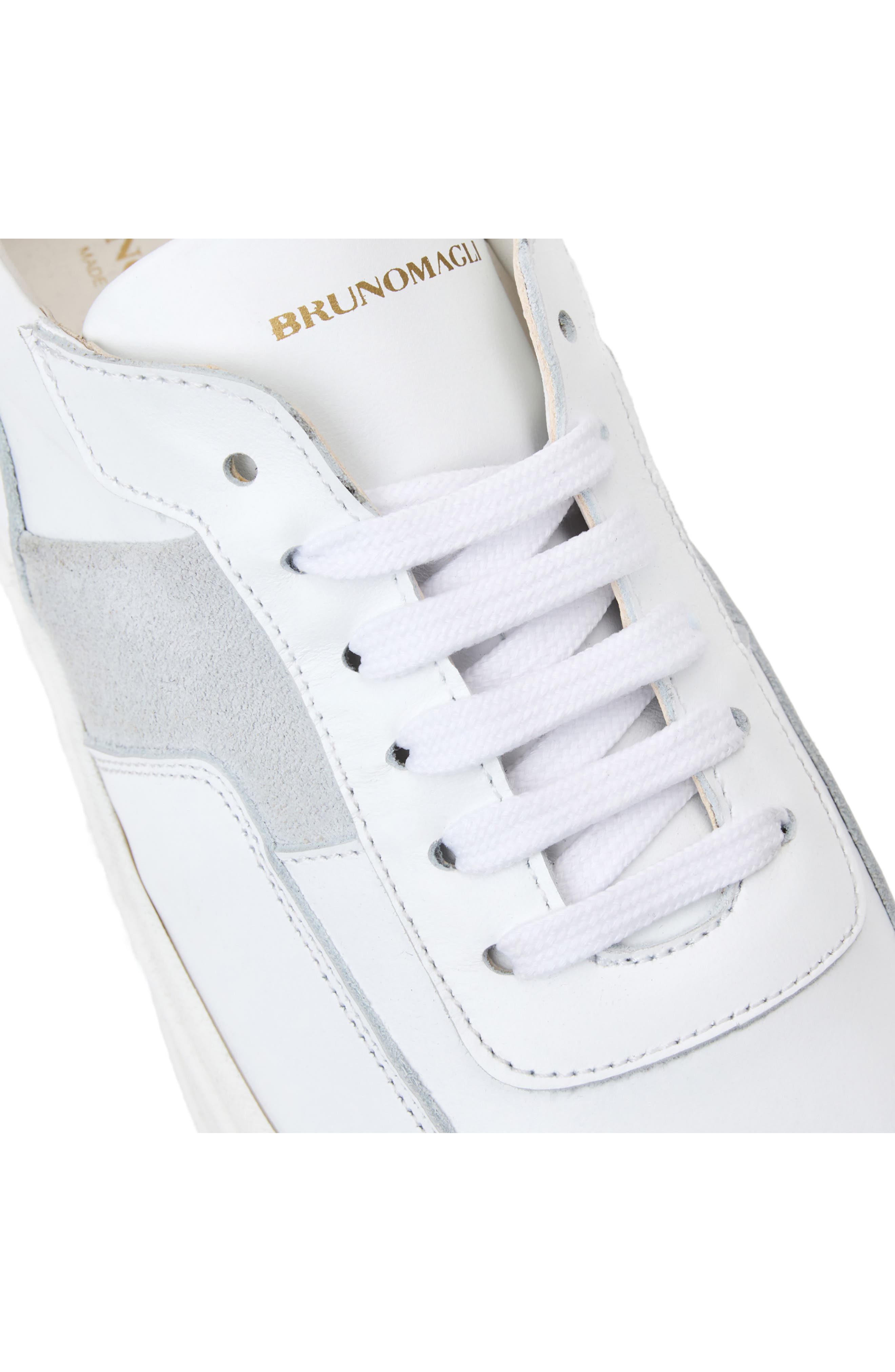 Ponza Sneaker, Alternate, color, WHITE/ ICE SUEDE