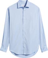 Peter Millar Campbell Solid Stretch Cotton & Modal Blend Button-Down Shirt