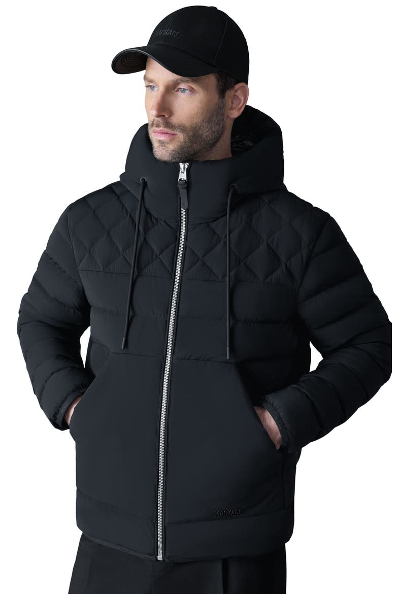 Bergen Recycled Down Insulated Jacket, Alternate, color, BLACK