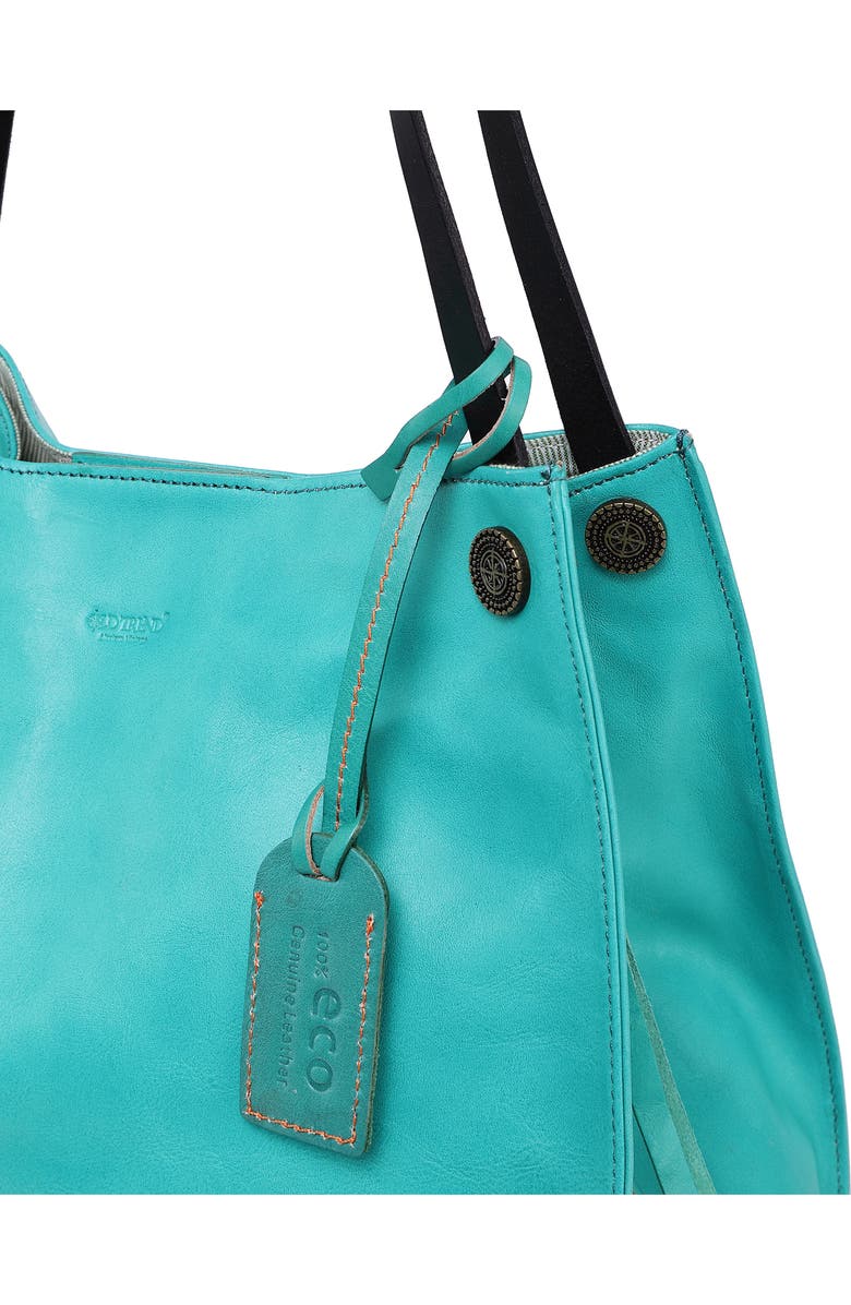 Daisy Leather Tote Bag