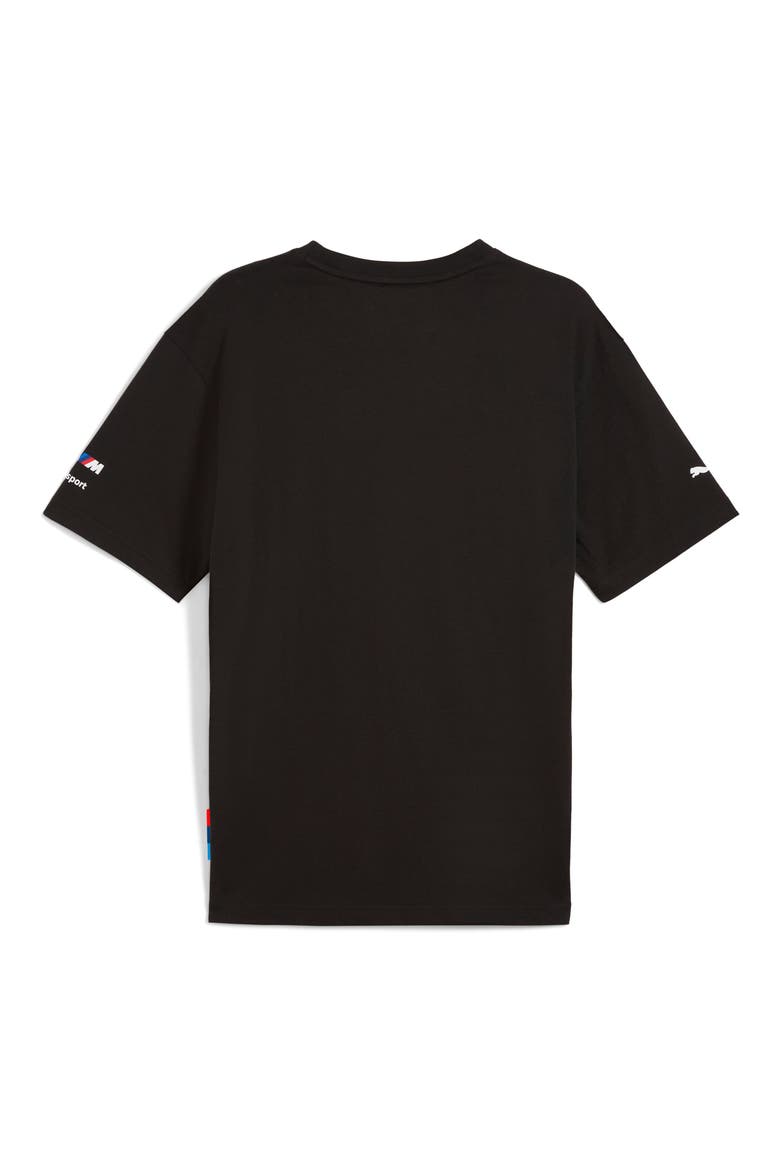 BMW M4 EVO Block Cotton Graphic T-Shirt, Alternate, color, PUMA BLACK