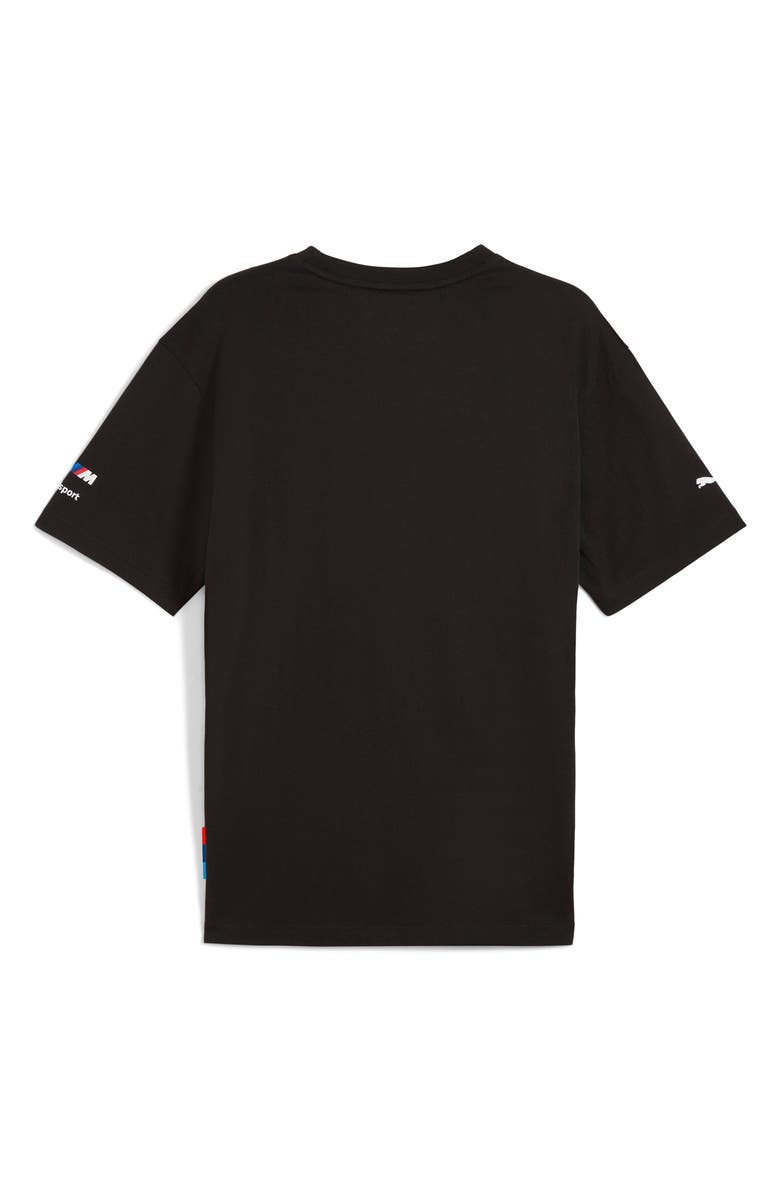 PUMA BMW M4 EVO Block Cotton Graphic T-Shirt, Alternate, color, Puma Black