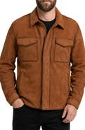 Frye Leather Shacket