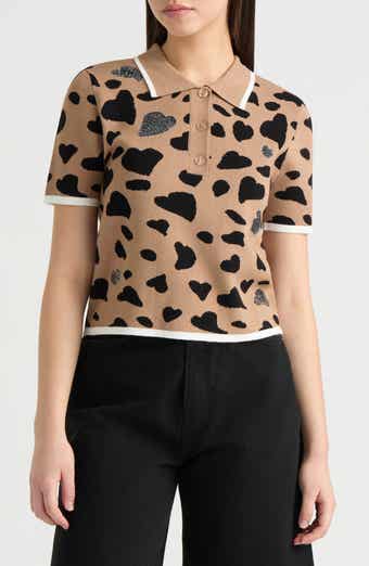 NVLT Jacquard Polo Sweater