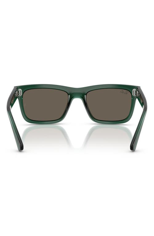 Ray Ban Ray-ban Kids' 49mm Rectangular Sunglasses In Transparent Green