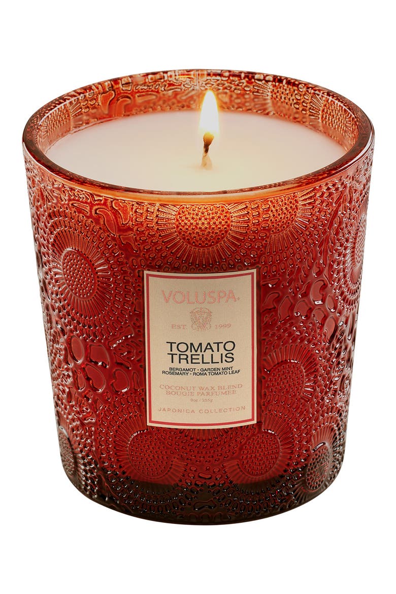 Tomato Trellis Classic Candle, Main, color, TOMATO TRELLIS