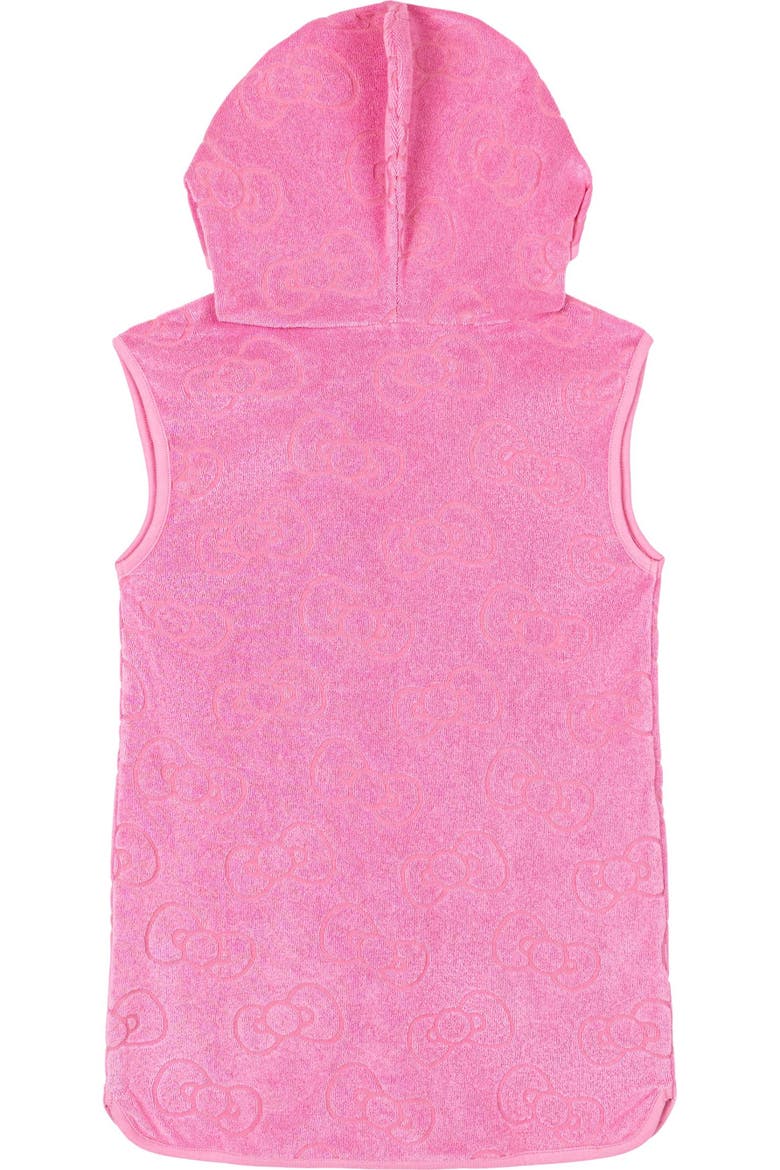 Sleeveless Hooded Swim Coverup, Alternate, color, Pink Kitty Cinnamoroll