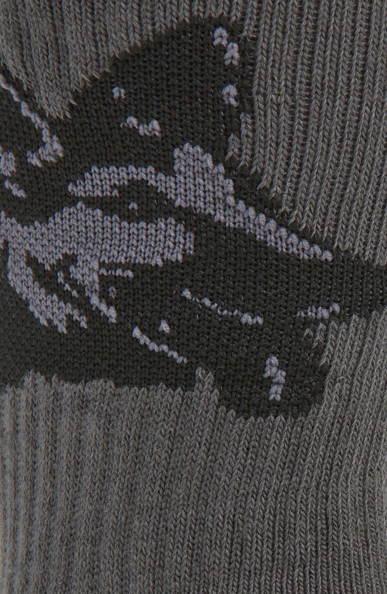 MARKET Shepard Cotton Blend Crew Socks, Alternate, color, Grey